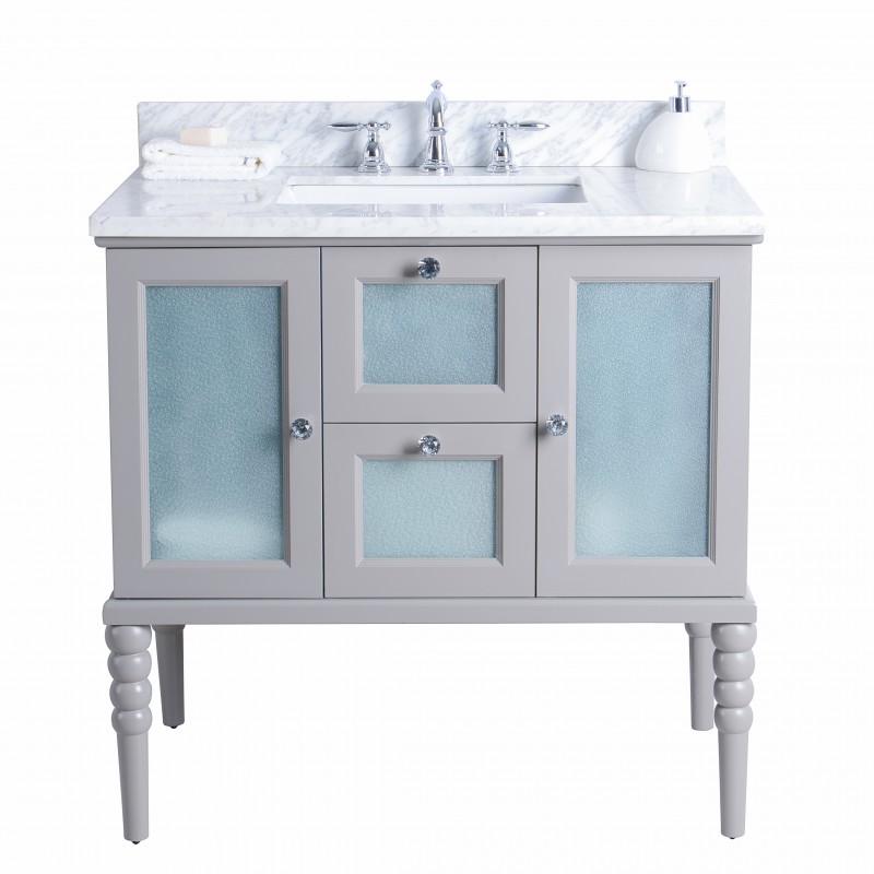Grace Floor Mount 36” Single Sink Vanity Freestanding Bathroom