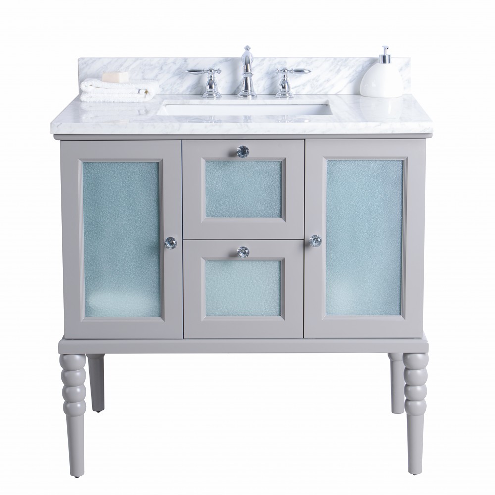 Grace Floor Mount 36” Single Sink Vanity Freestanding Bathroom