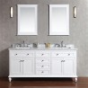 Yasmine Floor Mount 72” Double Sink Vanity – Freestanding Bathroom Vanities - Toronto, Canada | Virta Luxury Bathroom Furniture