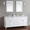 Yasmine Floor Mount 72” Double Sink Vanity – Freestanding Bathroom Vanities - Toronto, Canada | Virta Luxury Bathroom Furniture