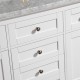 Yasmine Floor Mount 72" Double Sink Vanity