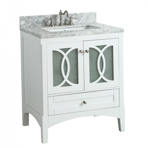 Romance Floor Mount 30” Single Sink Vanity – Freestanding Bathroom Vanities - Toronto, Canada | Virta Luxury Bathroom Furniture