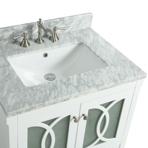 Romance Floor Mount 30” Single Sink Vanity – Freestanding Bathroom Vanities - Toronto, Canada | Virta Luxury Bathroom Furniture