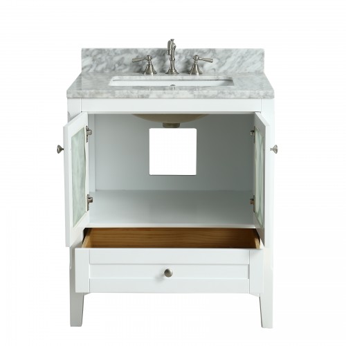 Romance Floor Mount 30” Single Sink Vanity – Freestanding Bathroom Vanities - Toronto, Canada | Virta Luxury Bathroom Furniture