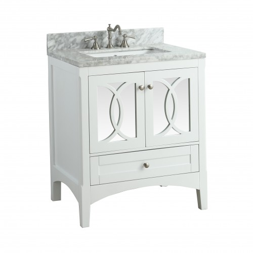 Romance Floor Mount 30” Single Sink Vanity – Freestanding Bathroom Vanities - Toronto, Canada | Virta Luxury Bathroom Furniture