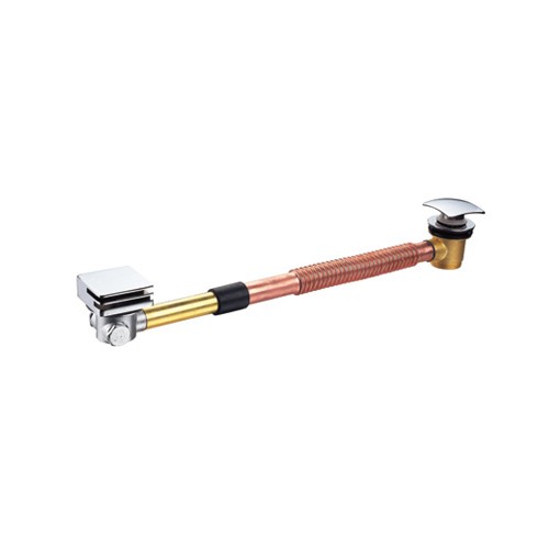 Virta Spoutless Tub Filler and Drain