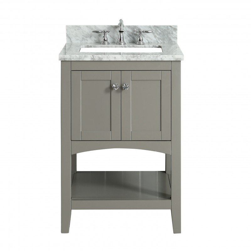 Sirena Floor Mount 24” Single Sink Vanity Freestanding Bathroom