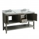 Sirena Floor Mount 60" Vanity