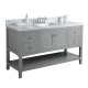 Sirena Floor Mount 60&quot; Single Sink Vanity