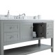 Sirena Floor Mount 60" Single Sink Vanity