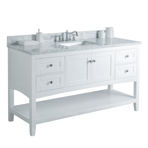 Sirena Floor Mount 60" Single Sink Vanity