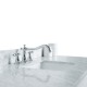 Sirena Floor Mount 60" Single Sink Vanity