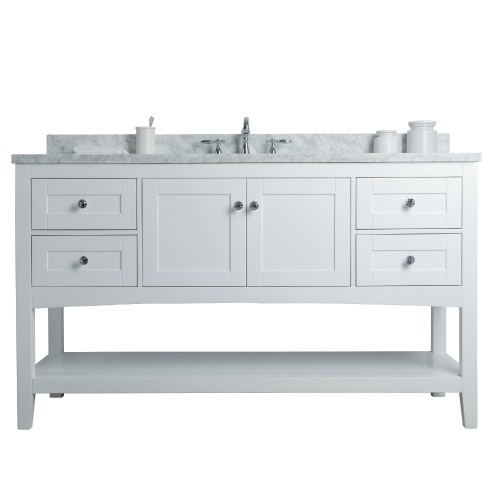 Sirena Floor Mount 60" Single Sink Vanity