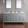 Yasmine Floor Mount 72” Double Sink Vanity – Freestanding Bathroom Vanities - Toronto, Canada | Virta Luxury Bathroom Furniture