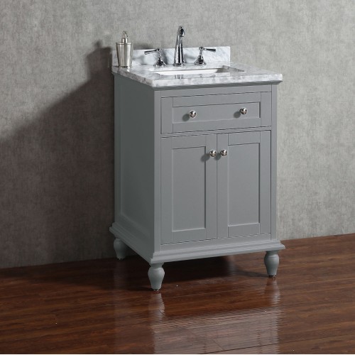 Yasmine Floor Mount 24” Single Sink Vanity – Freestanding Bathroom Vanities - Toronto, Canada | Virta Luxury Bathroom Furniture