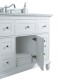 Yasmine Floor Mount 42" Vanity