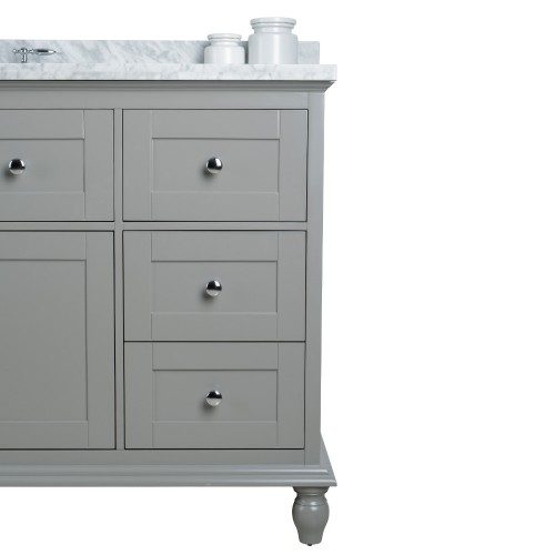 Yasmine Floor Mount 60" Single Sink Vanity