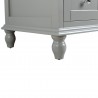 Yasmine Floor Mount 60" Single Sink Vanity