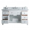 Yasmine Floor Mount 60" Single Sink Vanity