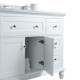 Yasmine Floor Mount 60" Single Sink Vanity