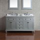 Yasmine Floor Mount 60" Double Sink Vanity