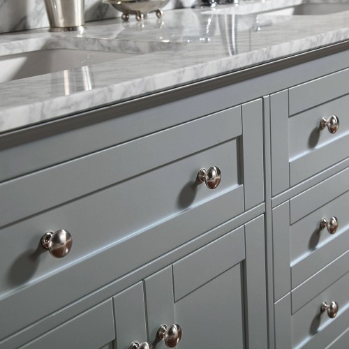 Yasmine Floor Mount 60” Double Sink Vanity – Freestanding Bathroom Vanities - Toronto, Canada | Virta Luxury Bathroom Furniture