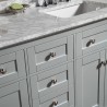 Yasmine Floor Mount 60” Double Sink Vanity – Freestanding Bathroom Vanities - Toronto, Canada | Virta Luxury Bathroom Furniture