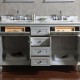 Yasmine Floor Mount 60" Double Sink Vanity