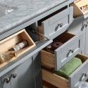 Yasmine Floor Mount 60” Double Sink Vanity – Freestanding Bathroom Vanities - Toronto, Canada | Virta Luxury Bathroom Furniture