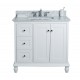 Yasmine Floor Mount 36" Single Sink Vanity