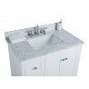 Yasmine Floor Mount 36” Single Sink Vanity – Freestanding Bathroom Vanities - Toronto, Canada | Virta Luxury Bathroom Furniture