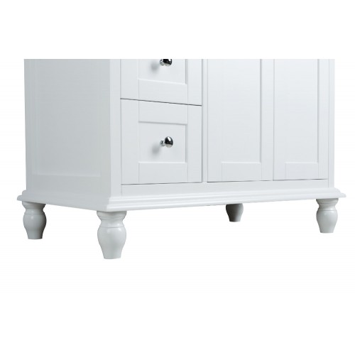 Yasmine Floor Mount 36” Single Sink Vanity – Freestanding Bathroom Vanities - Toronto, Canada | Virta Luxury Bathroom Furniture