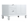 Yasmine Floor Mount 36” Single Sink Vanity – Freestanding Bathroom Vanities - Toronto, Canada | Virta Luxury Bathroom Furniture