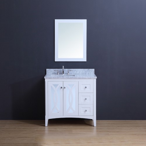 Romance Floor Mount 36” Single Sink Vanity – Freestanding Bathroom Vanities - Toronto, Canada | Virta Luxury Bathroom Furniture