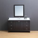 Dalia Floor Mount 60&quot; Single Sink Vanity