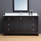 Dalia Floor Mount 60" Single Sink Vanity