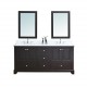 Dalia Floor Mount 72'' Vanity