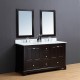 Dalia Floor Mount 60" Vanity