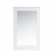 Virta Rectangular 24" Bathroom Mirror with Decorative Molding