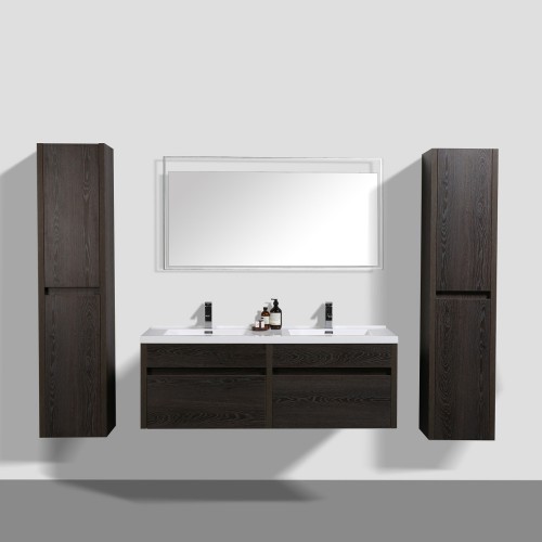 Abby Wall Hung 47 Vanity Mounted Bathroom Vanities Toronto Canada Virta Luxury Furniture - Wall Hung Bathroom Vanities Canada