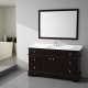 Charm Floor Mount 60&#039;&#039; Single Sink Vanity