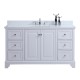 Dalia Floor Mount 60&quot; Single Sink Vanity