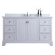 Dalia Floor Mount 60" Single Sink Vanity