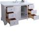 Dalia Floor Mount 60" Single Sink Vanity