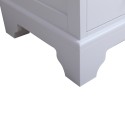 Dalia Solid Wood 18" Linen Tower