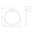 Rhea  Towel Ring