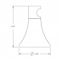 Rhea Single Robe Hook