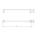 Daphne 12" Single Towel Bar