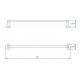 Daphne 18&quot; Single Towel Bar