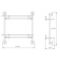 Daphne Double Glass Shelf